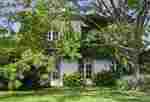 front of farm house